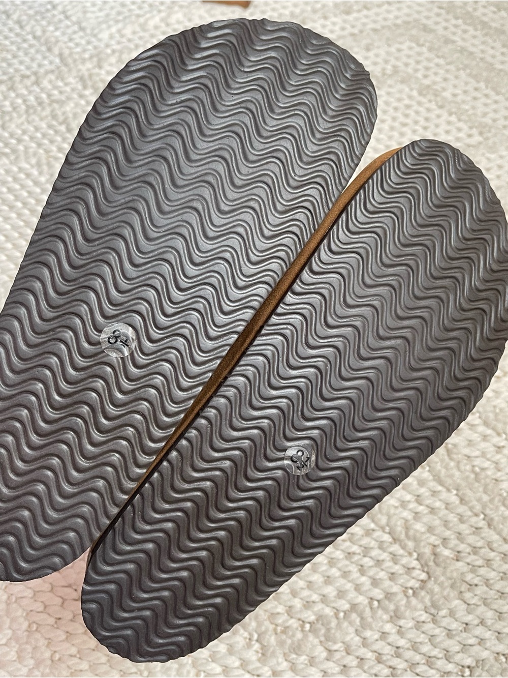 Universal Thread Brown Suede Slip-On Clogs - Picture 3 of 6